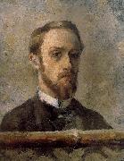 Edouard Vuillard, Self portrait mirror